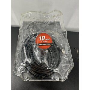 10 ft USB 2.0 A/male to Mini-B/male Pearstone High-speed Cable (AB)